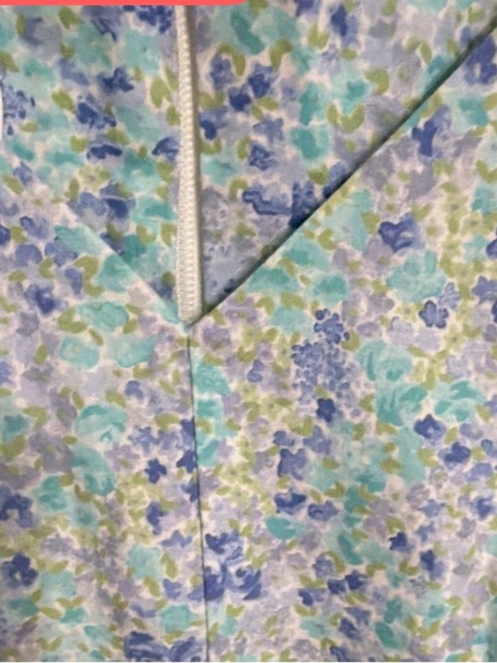 Vintage Laura Ashley Pale Blue Floral Sleeveless Women’s Summer Dress - Picture 3 of 4